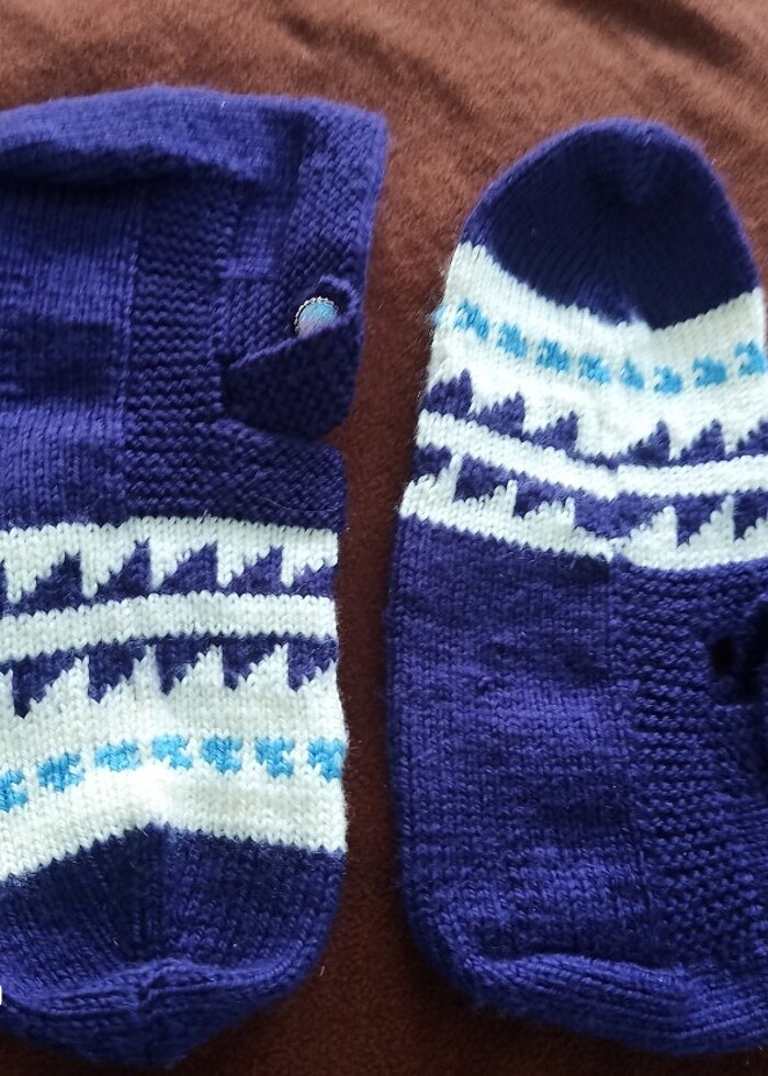 Ev terliği çetik  - Görsel 3