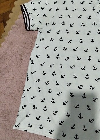 V Yaka Düğmeli Erkek Polo Tişört(KALE) - Görsel 4