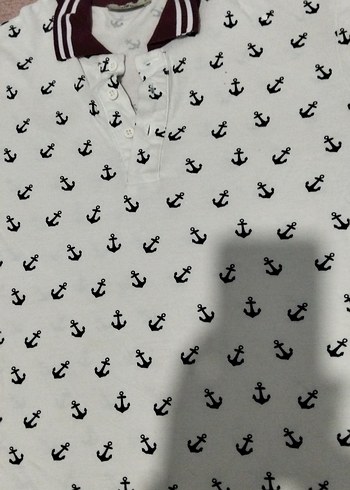 V Yaka Düğmeli Erkek Polo Tişört(KALE) - Görsel 2