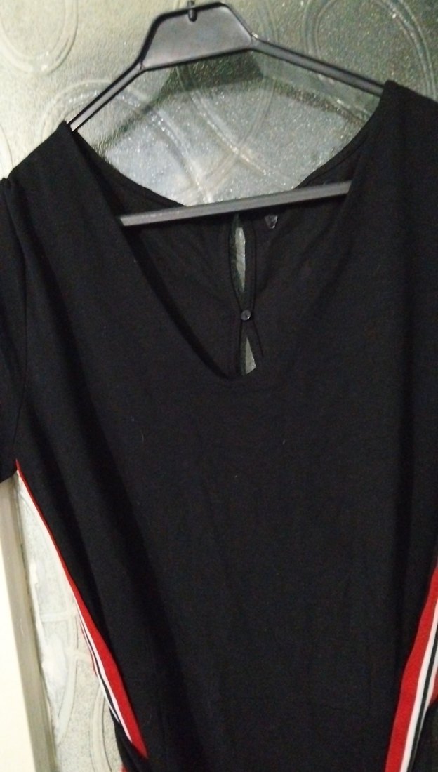 Kısa Kollu Siyah Kadın TulumSS - Görsel 2