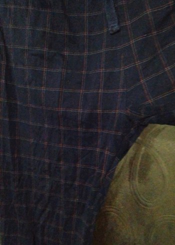 Düğmeli Lacivert erkek Rahat pijama. SS - Görsel 3