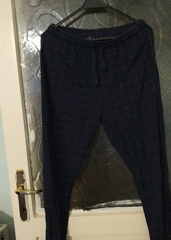 Düğmeli Lacivert erkek Rahat pijama. SS - Görsel 2