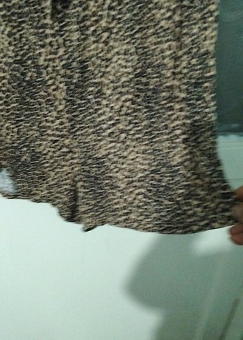 Kahverengi leopar Desenli Salaş TulumSS - Görsel 3