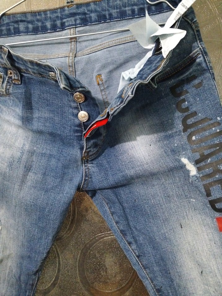 Koyu Mavi Erkek Sokak Stili Slim Jean  SS - Görsel 2