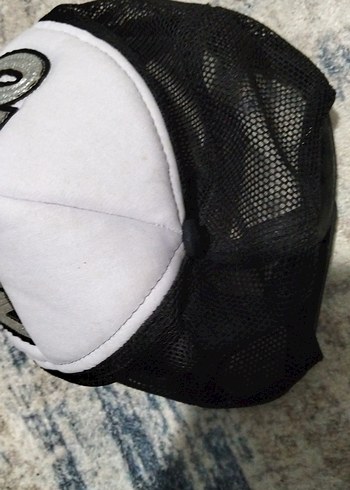 Beyaz Parlak Rock Punk Kadın Şapka(Nil) - Görsel 3