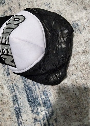 Beyaz Parlak Rock Punk Kadın Şapka(Nil) - Görsel 2