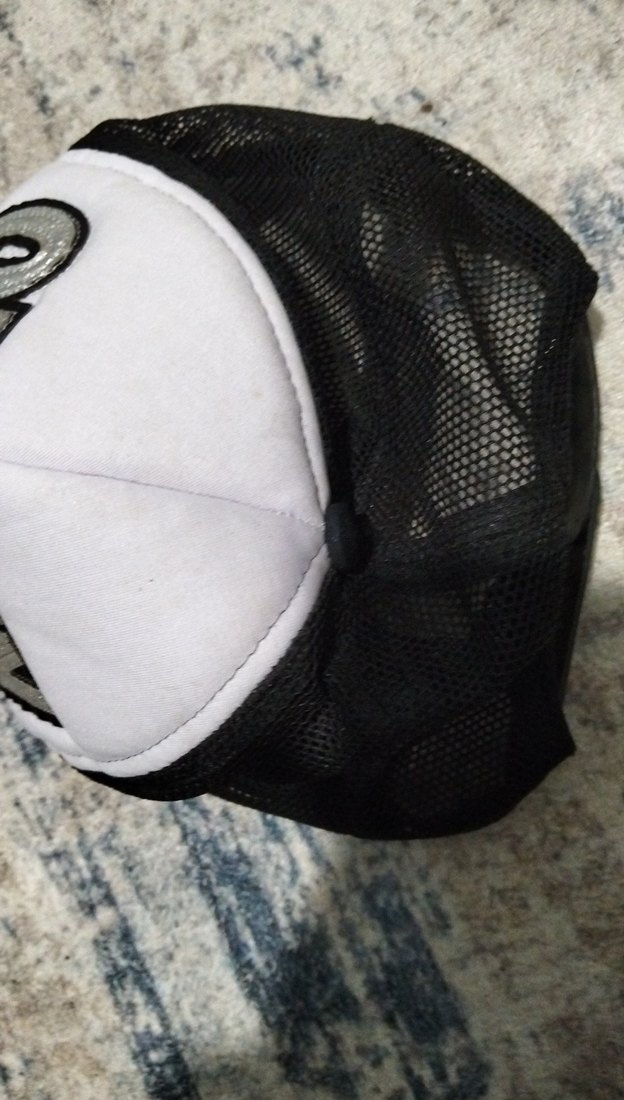 Beyaz Parlak Rock Punk Kadın Şapka(Nil) - Görsel 3