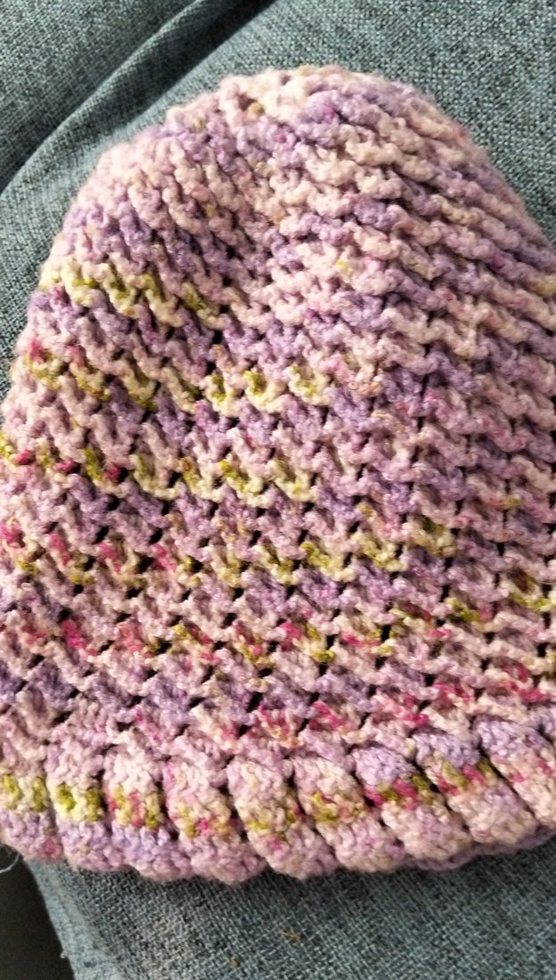 Bohem Çok Renkli Örgü Kadın Bere(Nil) - Görsel 2