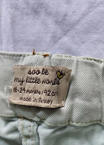 Bej Erkek Çocuk Keten Rahat Kesim Pantolon.( bord) - Görsel 3