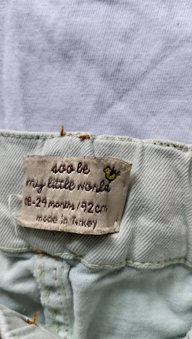 Bej Erkek Çocuk Keten Rahat Kesim Pantolon.( bord) - Görsel 3