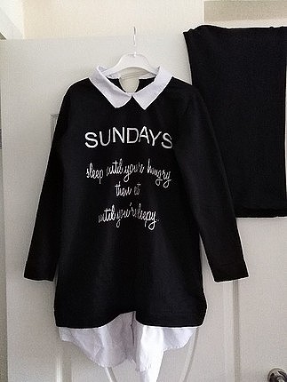 siyah sweatshirt 