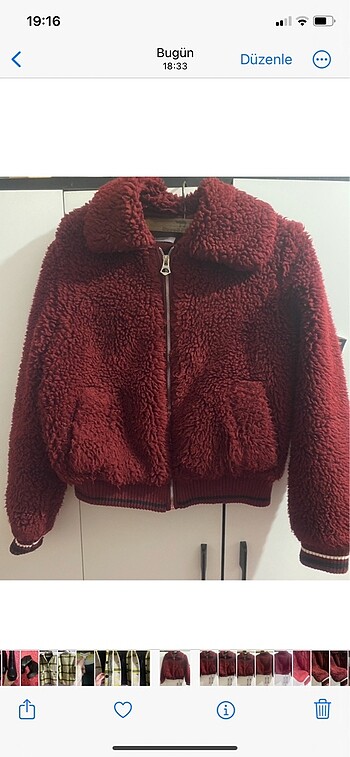 Bershka mont