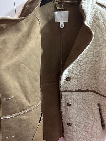 xs Beden camel Renk H&M kaban