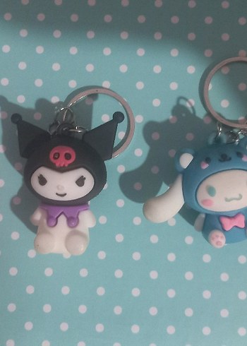 Diğer Sevimli Kuromi Ve My Melody Anahtarlik Seti