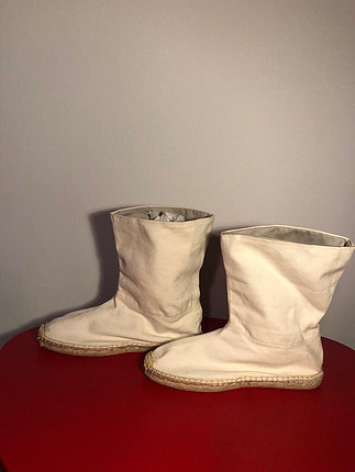 40 Beden Yazlık espadril bot