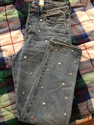 H&M taşlı jean