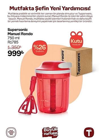 Tupperware Süper sef