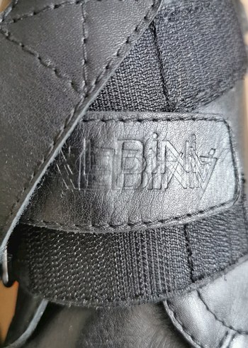 Diğer Hakiki Deri Siyah Belkrolu Bayan Ayakkabısı