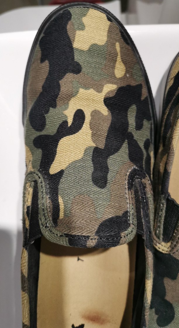 Sperry Erkek Haki Bağcıksız Keten Ayakkabı - Görsel 2