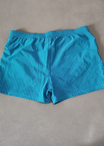 Mavi Pilili Erkek Mini Şort Mayo - Görsel 4