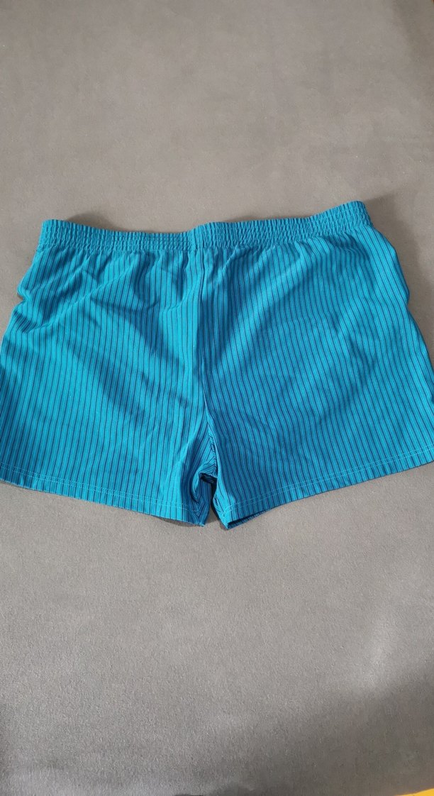 Mavi Pilili Erkek Mini Şort Mayo - Görsel 4