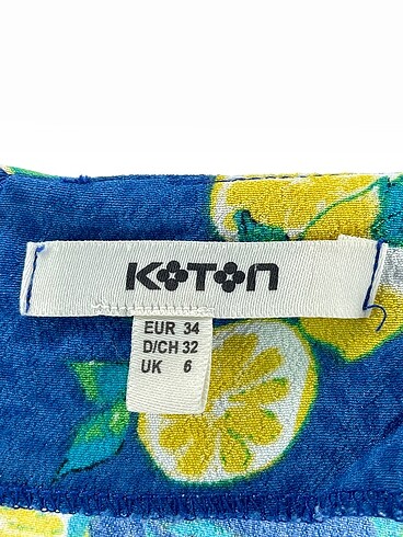 34 Beden mavi Renk Koton Uzun Tulum %70 İndirimli.
