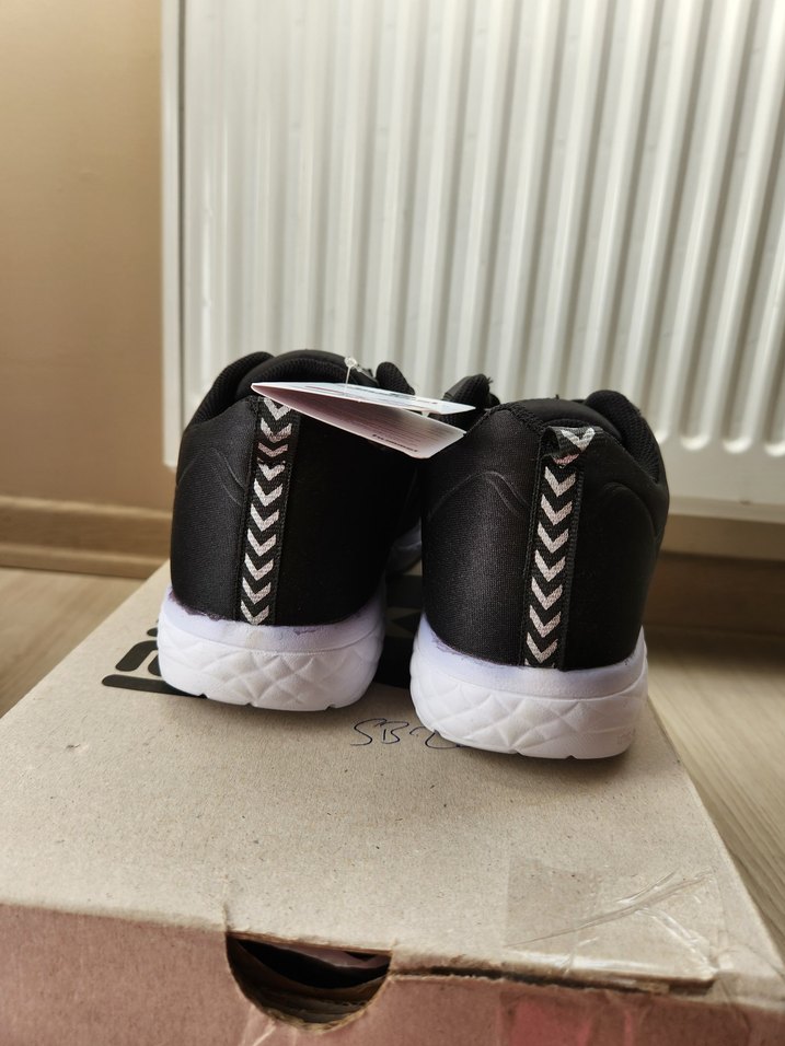 Hummel Siyah kadin Spor Ayakkabı Velcro - Görsel 4