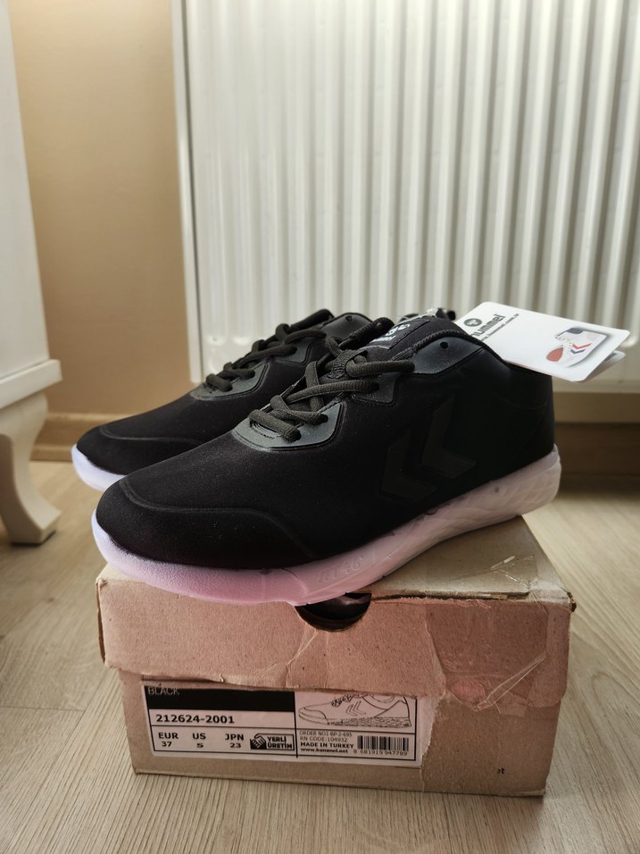 Hummel Siyah kadin Spor Ayakkabı Velcro - Görsel 2