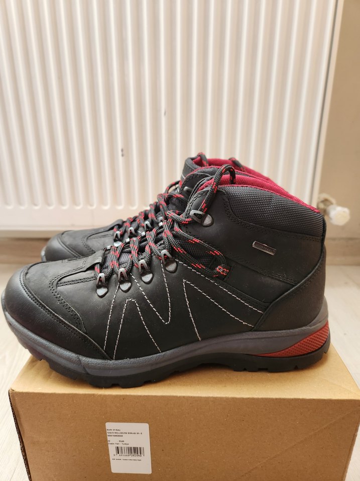 north of navy erkek deri outdoor bot - Görsel 3