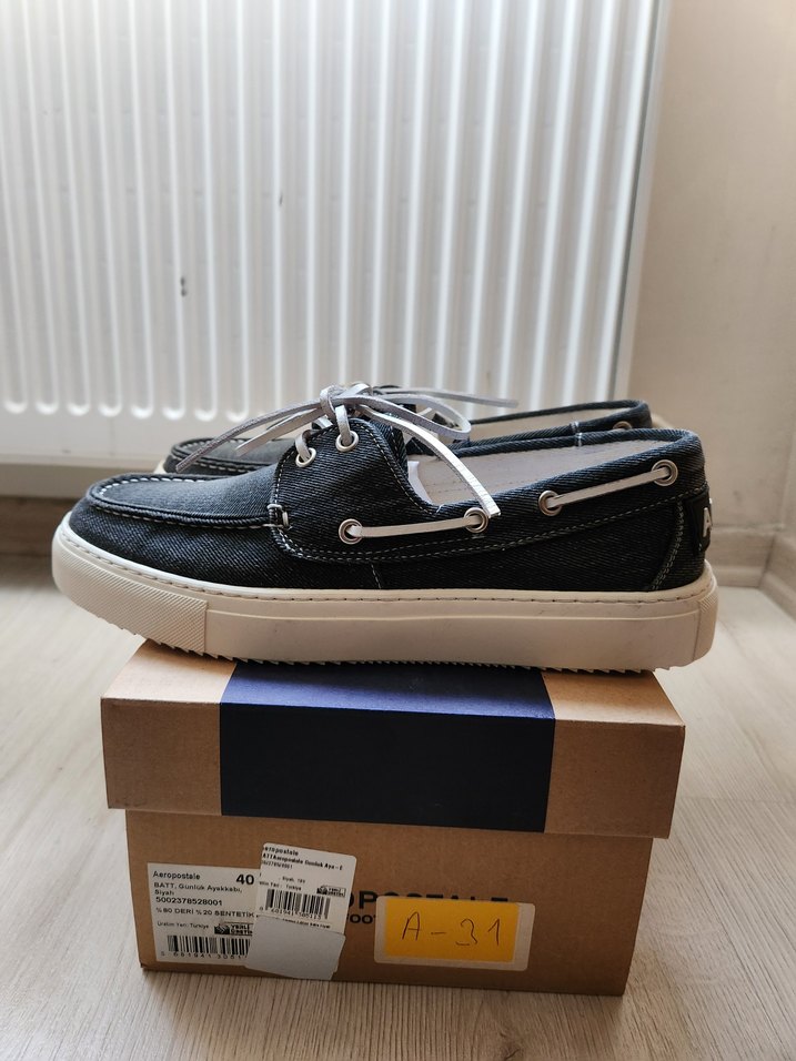 aeropostale denim erkek gunluk ayakkabi - Görsel 3