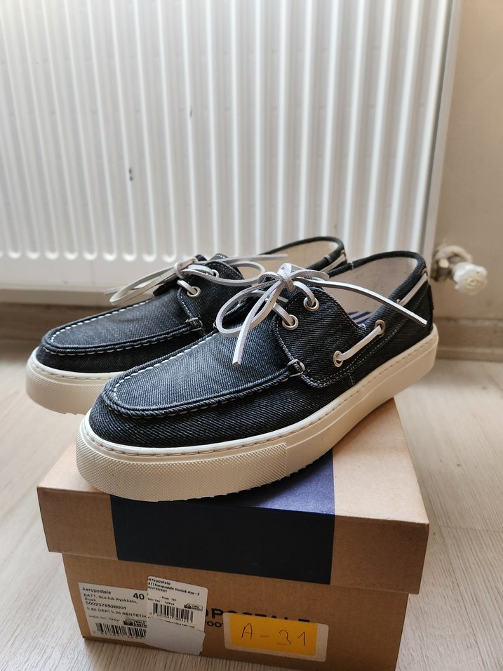 aeropostale denim erkek gunluk ayakkabi - Görsel 2