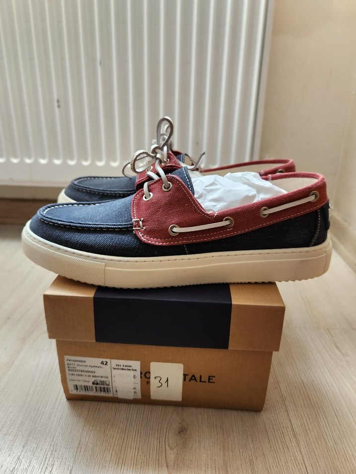 aeropostale erkek gunluk denim ayakkabi - Görsel 3