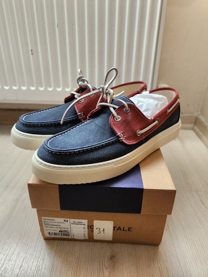 aeropostale erkek gunluk denim ayakkabi - Görsel 2