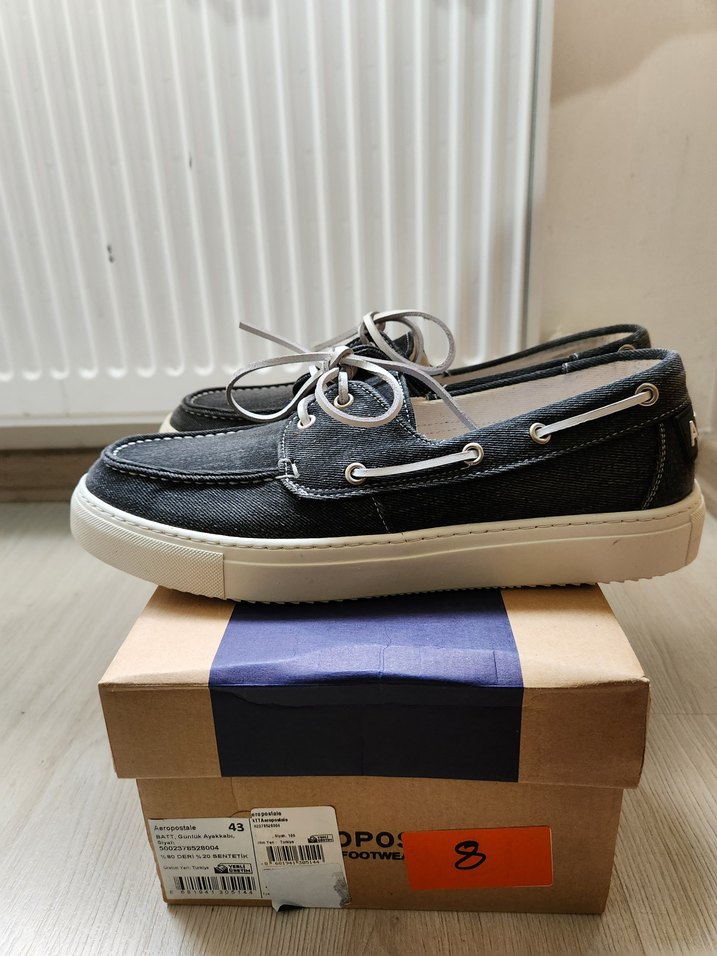 aeropostale erkek gunluk denim ayakkabi - Görsel 3