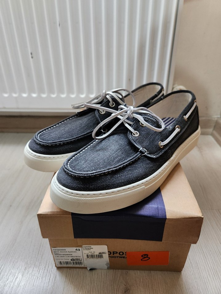 aeropostale erkek gunluk denim ayakkabi - Görsel 2