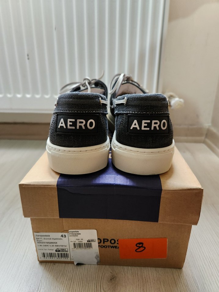 aeropostale erkek gunluk denim ayakkabi - Görsel 4