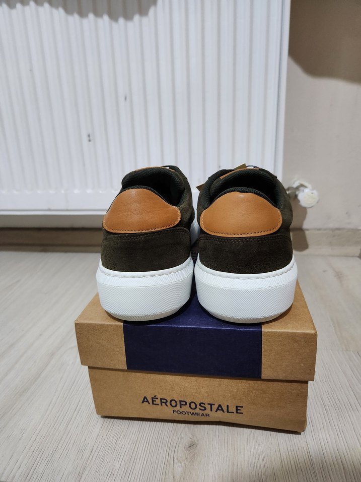 aeropostale erkek deri suet ayakkabi - Görsel 3