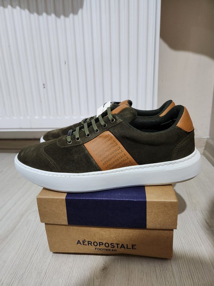 aeropostale erkek deri suet ayakkabi - Görsel 4