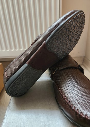fabrika deri erkek loafer ayakkabi - Görsel 5