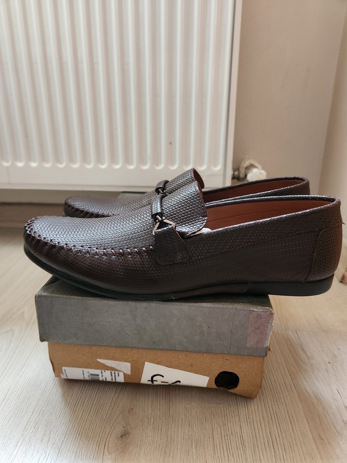fabrika deri erkek loafer ayakkabi - Görsel 3