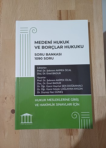 Medeni Hukuk ve Borçlar Hukuku Soru Bankası