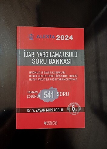 İdari Yargılama Usulü Soru Bankası Yaşar Mirzaoğlu 