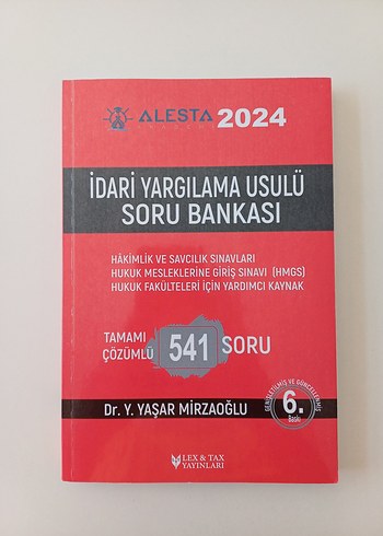 İdari Yargılama Usulü Soru Bankası 2024