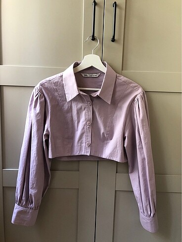 Zara Zara crop gömlek