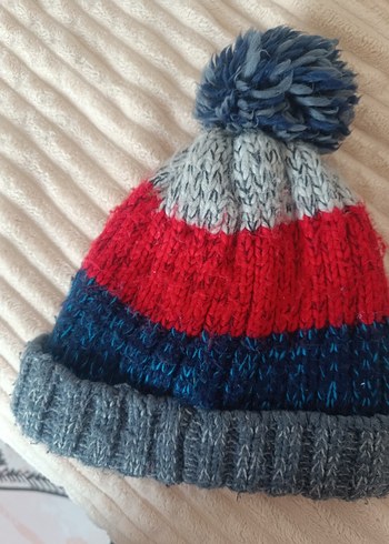 Renkli Örgü Örümcek Adam Erkek Çocuk Bere - Görsel 2