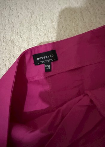 Parlak Pembe Mini Etek Fırfırlı - Görsel 4