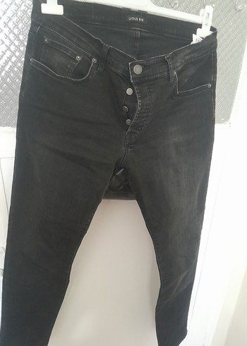 LittleLife Koyu Siyah Slim Fit Jean