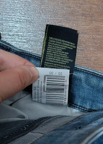 Erkek Mavi Normal Kesim Denim Jean - Görsel 2