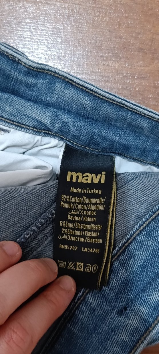 Erkek Mavi Normal Kesim Denim Jean - Görsel 3