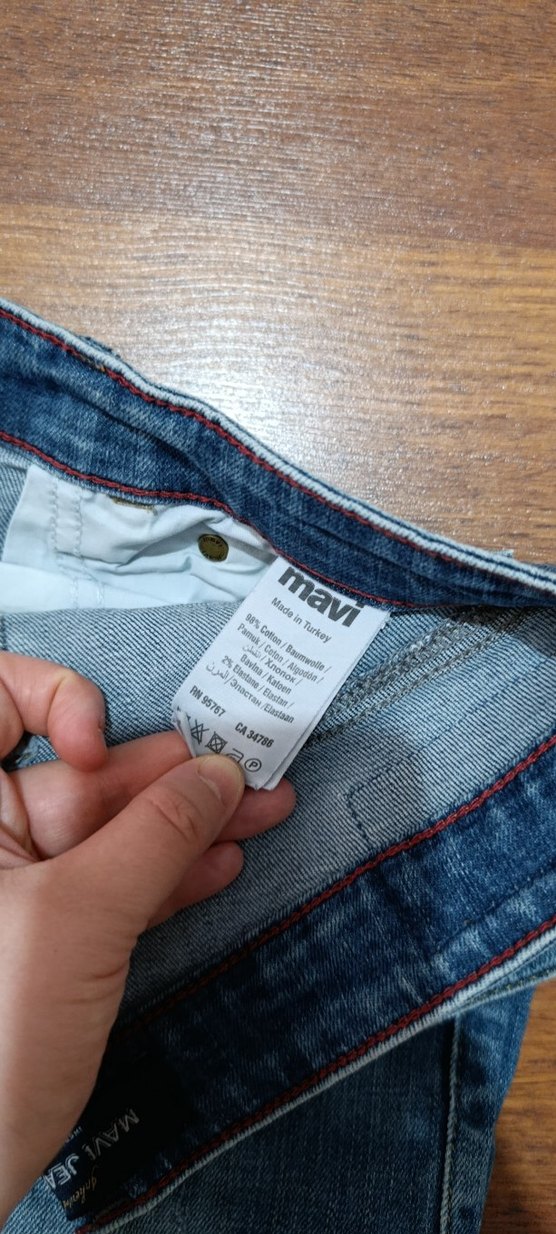 mavi jeans pantolon - Görsel 3